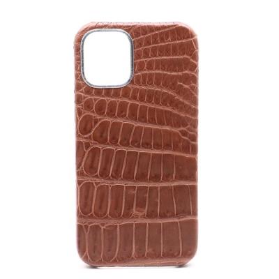 China Crozzling For iPhone 11 Original Design Crocodile Leather Phone Case Leather Back Case Cover Slim Luxury Case for sale