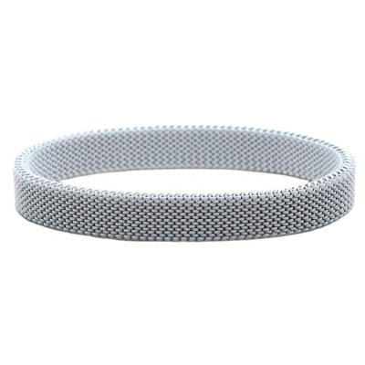 China Handmade Mesh Stainless Steel Elastic Bracelet Stretch Bracelet Elastic Bracelet Wholesale CLASSIC for sale