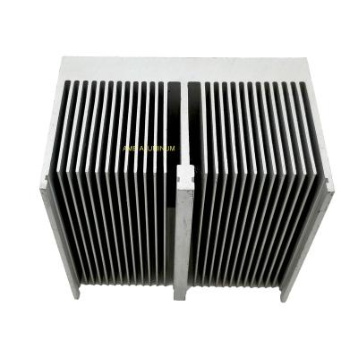 중국 Black anodized CNC machined AI box aluminum heat sink 150(W)*45(H)*105 (L)mm 판매용