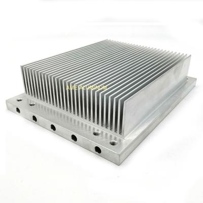 China Custom Extruded Large Water Cooling Aluminium Heat Sink for sale