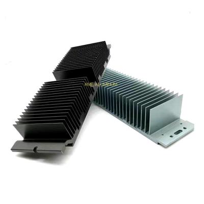 China Aluminum Alloy Aluminum Heat Sink 6063 Extruded Aluminum Heat Sink T5 Temper Extrusion à venda