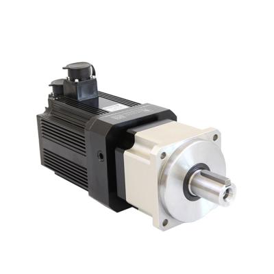 China Totally Enclosed Synmot 60mm AC Gear Servo Motor Servo Motor With Gear Servo Motor With Reducer for sale