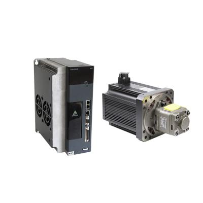 China Totally Enclosed Synmot 42LPM 20cc 14Mpa Compact Servo Motor With Pump For Servo Injection Machine Hydraulic System for sale