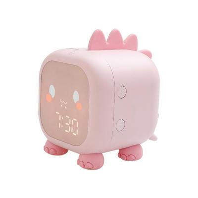 China Antique Style Kids Bedside Digital Smart Alarm Clock for Bedroom, Kids Sleep Trainer, Wake Up Night Light for sale