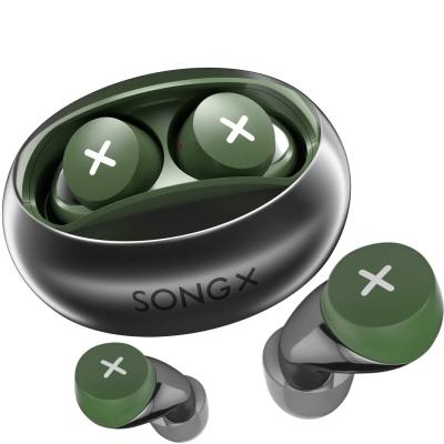 China SONGX Stylish Earbuds Stereo Wireless BT Headphones Genuine Earbuds TWS 5.0 IPX5 Waterproof with Immersive Sound, 25 Hours Playtime for sale