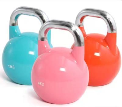 China Universal Dumbbells Buy Dumbbells Online Fitness Competition High Quality Steel Handle Kettlebell for sale