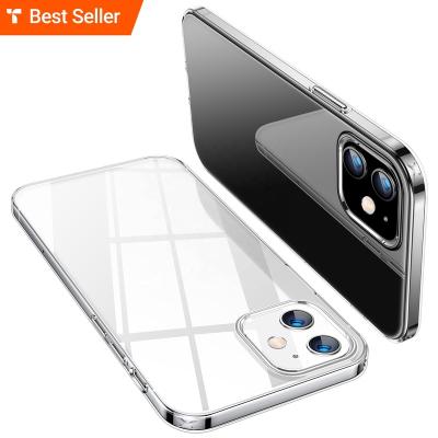 China Bestselling Waterproof Crystal Clear Case For Phone TORRAS Amazon 12 mini 10X Anti-yellowing Clear TPU Silicone Cell Phone Accessories for sale