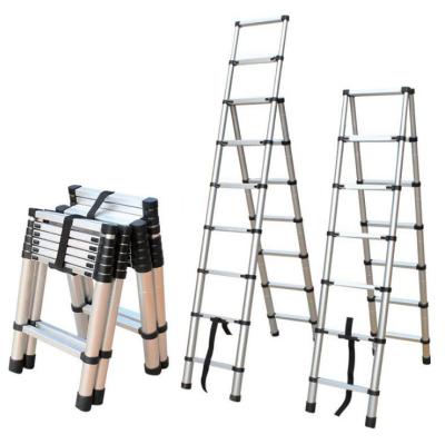 China Portable Folding Telescopic Ladders Multi Purpose Aluminum Telescopic Ladder for sale