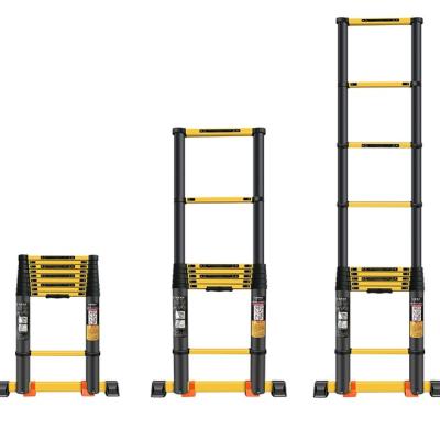 China Aluminum Telescopic Ladders Adjustable Portable Extension Telescopic Ladder for sale