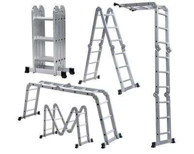 China Folding Ladders Universal Aluminum Ladder with EN131 for sale