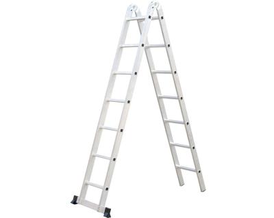 China Telescopic Ladders EN 131 Aluminum Extension Ladder for sale