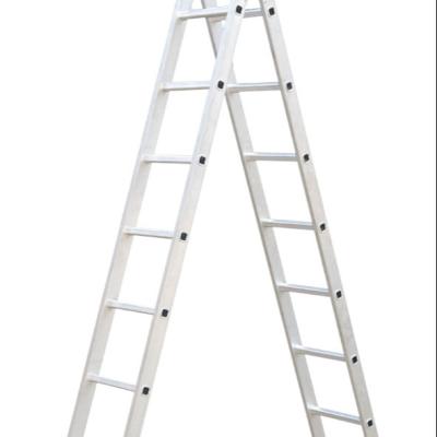 China Aluminum Industrial Telescopic Ladders Extension Ladder Warehouse Ladder for sale