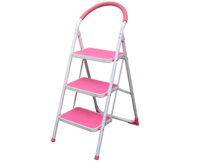 China Universal Folding Ladders Drywall Ladder Iron Ladders Railing Work Platform Non-slip 330lb Capacity With Tools Dish Tray for sale