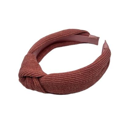 China Hair accessories Knitted bow women hair daily carrying decorative hair accessories accessories Europe and the United States for sale