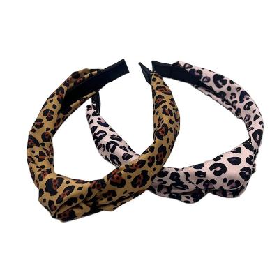 China Hair accessories Han daily carrying ornaments yoga female leopard-print decorative hair accessories hair rings hair hoop for sale