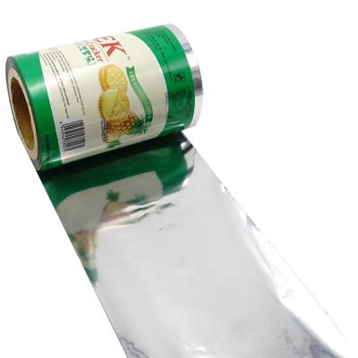 China Moisture Proof Colorful Vivid Printing Laminated Wrapping Film For Stock Food Package Roll for sale