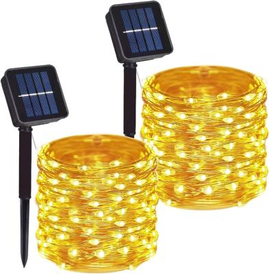 China Garden lamp Outdoor Holiday LED Solar Copper Wire Light IP65 Waterproof Fairy Tale Light With 8 Modes Solar Garden Lights Holiday Decoration for sale