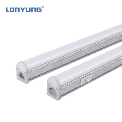 China Seamless & No Connection T5 Single Dark Inline Fixture T5 Integrated LED Tube Lighting 1Ft 2Ft 3Ft 4Ft Color Changing Led Light for sale