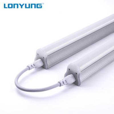 China Indoor pendant light 220v 120v 277v 5000k 6000k T5 linkable T8 batten clips 2ft 4ft 6ft linear 8ft led tube for shop for sale