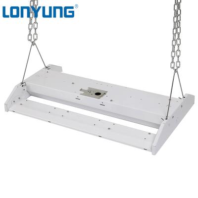 China Warehouse High Brightness 240w 300w High Brightness 2ft x4ft Linear Fixture Led Warehouse Light Fixtures for sale