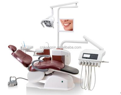 China Foshan Dental Regional Dental Sensor A6600 Light Dental Treatment Chair Unit for sale