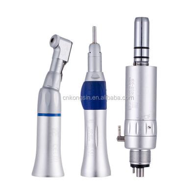 China Metal Dental Low Speed ​​Turbine Outer Inner Water Jet Straight Handpiece for sale