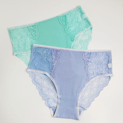 China New High Waist Ice Seamless Panties Plus Size Invisible Breathable Silk Panties High Waist Lace Seamless Panties For Women for sale