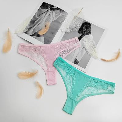 China High Quality Breathable Lace Sexy Underwear Breathable And Comfortable Underwear For Women for sale