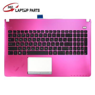 China Ultra Thin Laptop keyboard Upper Cover for X501A RU X501 X501U with Palmrest Upper Top Case with Red wine Frame laptop Cover C case for sale