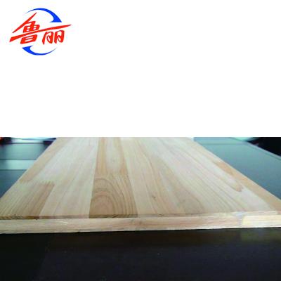 China Rubberwood solid finger teak pine door pine common panel or board for Korea for sale