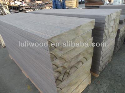 China Furniture cheap engineered wood / teak /padauk engineered wood /engineering wood from direct sale luli group for sale