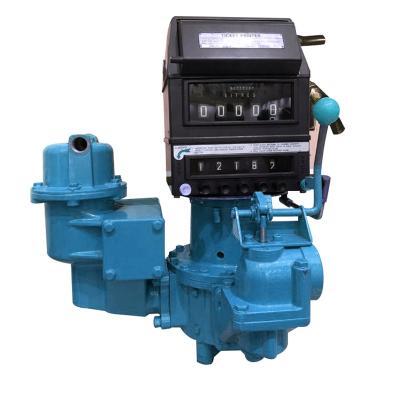 China Automotive Industry Vane Meter / Positive Displacement Flow Meter / Fuel Dispenser Flow Meter With Air Eliminator for sale