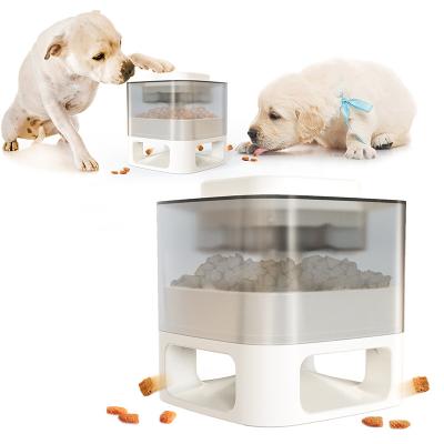 China 2022 Sustainable Hot Selling Amazon Fun Pet New Smart Automatic Feeder Cat Food Dog Food Dispenser for sale