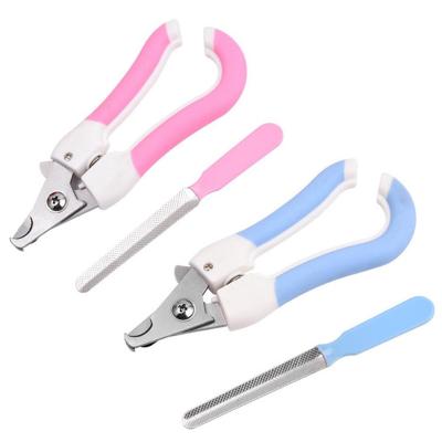 China Stocked 2022 Hot Selling Cheap Amazon New And Efficient Dog Nail Tool Scissors Pet Nail Cleaner Cutters for sale