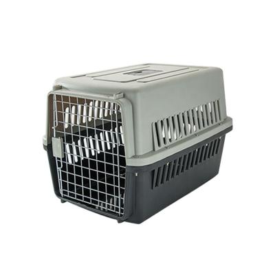 China Amazon Pet Travel 2022 New Plastic Air Pet Carrier Viable Hot Cheap Portable Goods Carry Small Animals for sale