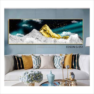 China New High Quality Classical Chinese Classical/Postmodern Wall Art Scenery Painting With Print Frame for sale