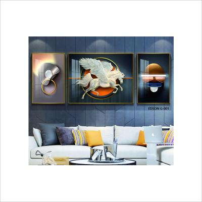 China Wholesale New High Quality Classical/Postmodern Crystal Porcelain Painting With Frame for sale