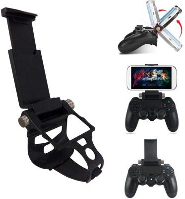 China Charging the Switch Console / for joy-scam / for Switch Pro Controller Wholesale ABS Game Clip Holder for PS4 Controller Bracket Gamepad Adjustable Clip for Playstation 4 Controller for sale