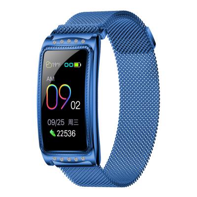 China Hot Selling Touch Screen Fitness Tracker For Heart Rate Monitor Fitness Tracker Outdoor Activity Blue-tooth Smart Watch Bracelet for sale