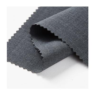 China Superior Quality Organic Wool&Polyester Blended Worsted Woven Fabric For Mens Suits / Uniforms for sale