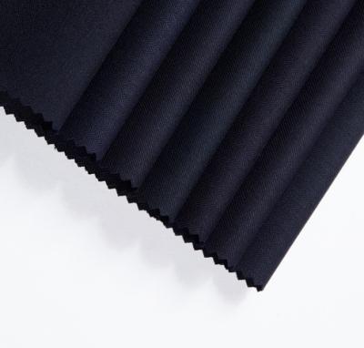 China Fashion Plain Worsted Suit Fabrics Organic Professional Woolen Fabric For Tailoring for sale