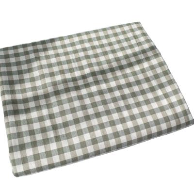 China China Manufacture Anti-Static Tartan Plaid Soft 100% Cotton Yarn Dyed Brushed Breathable Flannel Fabric for sale