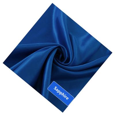 China China Manufacture Fabric Breathable Silk Fabric Polyester Satin,Factory Price Soft Comfortable Home Textile Silk Fabric Satin for sale