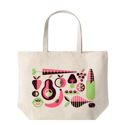 China Customized Eco - Friendly Color Canvas Cotton Tote Size Eco - Friendly Bag for sale