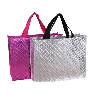 China Top Grade Luxury Eco - Friendly Shopping Bag Laminated Folding Non Woven Bag for sale