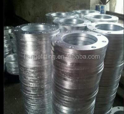 China Carbon Steel Hot Dip Galvanized Flange for sale