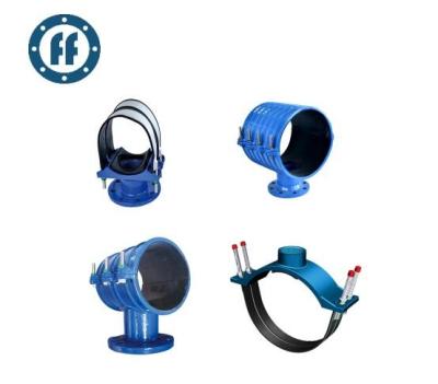 China Malleable Iron Pipeline Saddle Repair Clamp Pipe Saddle for sale