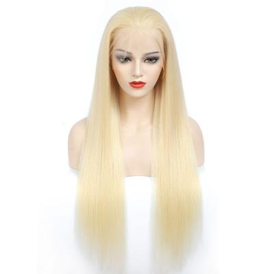 China Wholesale 613 Straight Blonde Hair Silky Straight Wave 13x4 Front Lace 100% Brazilian Virgin Hair for sale