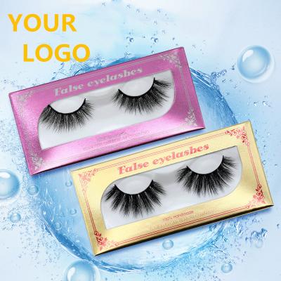 China Wholesale Thick Mink Eyelash Own Brand Lash Fake Eye Lashes Lash Box for sale