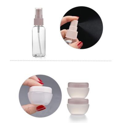 China 10ml 30ml 50ml 80ml Travel Hair Salon Barbershop Clear Emulsion Bottle Cosmetic Airless Emulsion Bottle Set Bottle Cosmetic Emulsion Bottle for sale